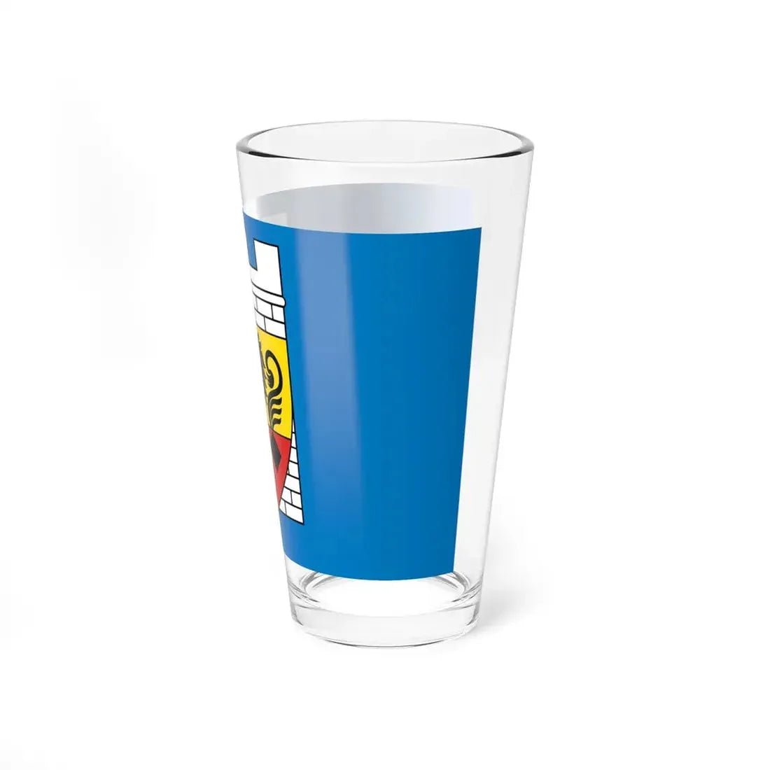 POL Kozminek flag (Poland) Pint Glass 16oz - Go Mug Yourself