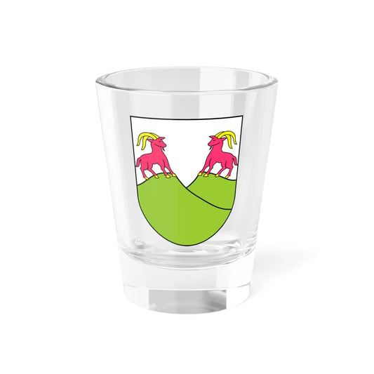 POL Kozłowa Góra dzielnica Piekar Śląskich COA (Poland) (Coat of Arms) Shot Glass 1.5oz 1.5oz - Go Mug Yourself