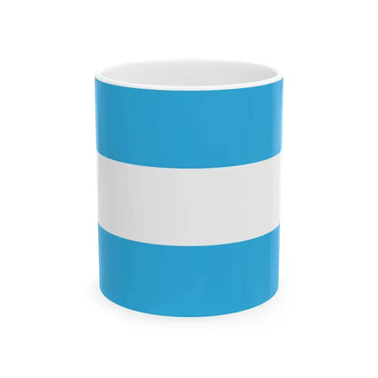 POL Kozuchow flag (Poland) White Coffee Mug 11oz - Go Mug Yourself