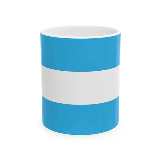 POL Kozuchow flag (Poland) White Coffee Mug 11oz - Go Mug Yourself