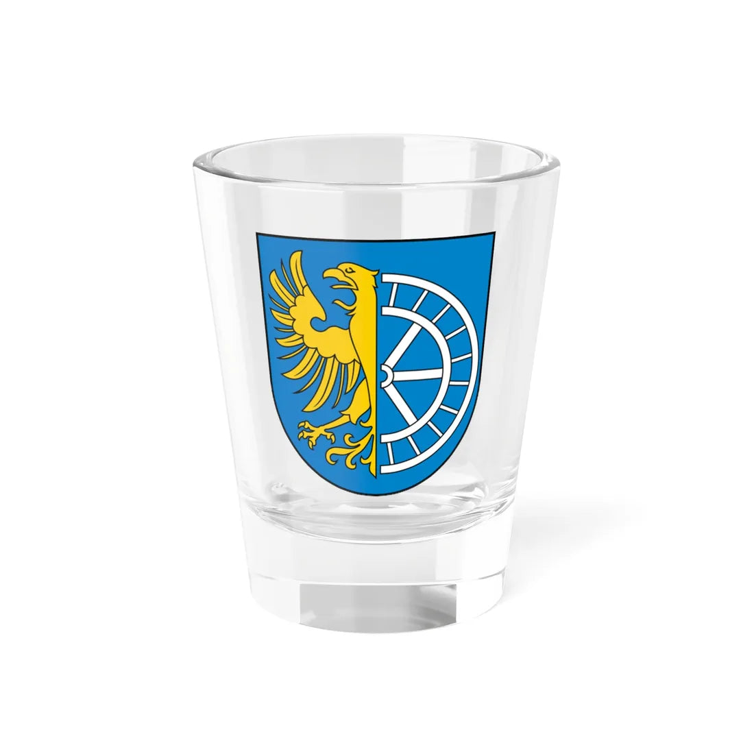 POL Krapkowice COA (Poland) (Coat of Arms) Shot Glass 1.5oz 1.5oz - Go Mug Yourself