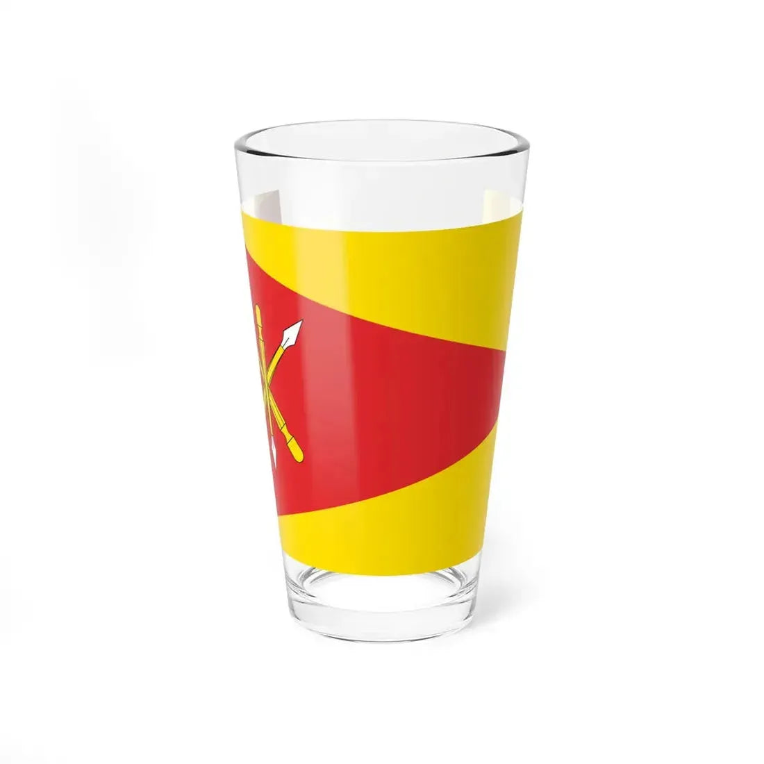 POL Krasnik flag (Poland) Pint Glass 16oz 16oz - Go Mug Yourself