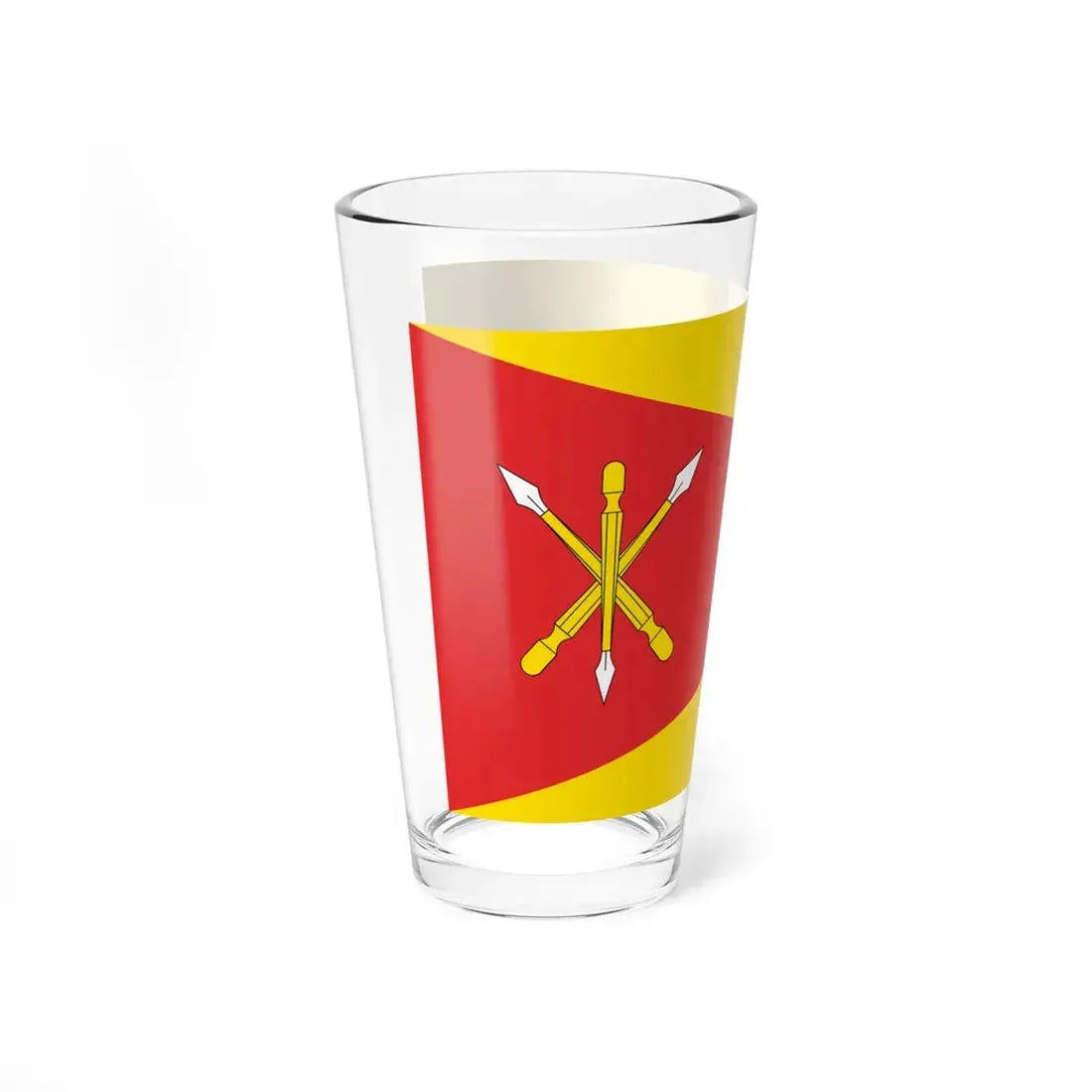 POL Krasnik flag (Poland) Pint Glass 16oz - Go Mug Yourself