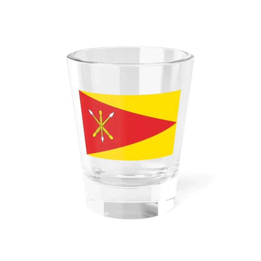POL Krasnik flag (Poland) Shot Glass 1.5oz 1.5oz - Go Mug Yourself