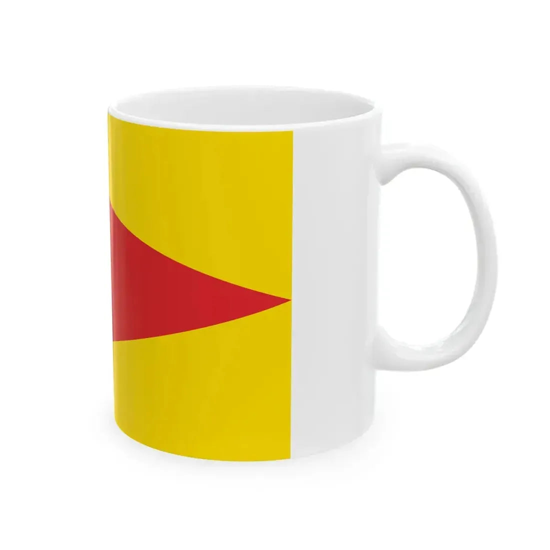 POL Krasnik flag (Poland) White Coffee Mug - Go Mug Yourself