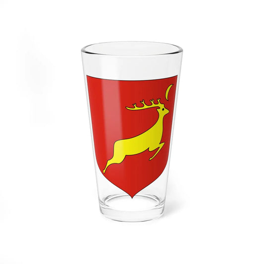 POL Krasnosielc COA (Poland) (Coat of Arms) Pint Glass 16oz 16oz - Go Mug Yourself