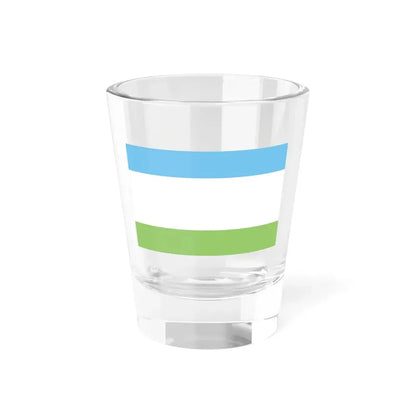 POL Krosno Odrzanskie flag (Poland) Shot Glass 1.5oz 1.5oz - Go Mug Yourself