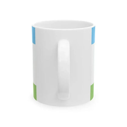 POL Krosno Odrzanskie flag (Poland) White Coffee Mug - Go Mug Yourself