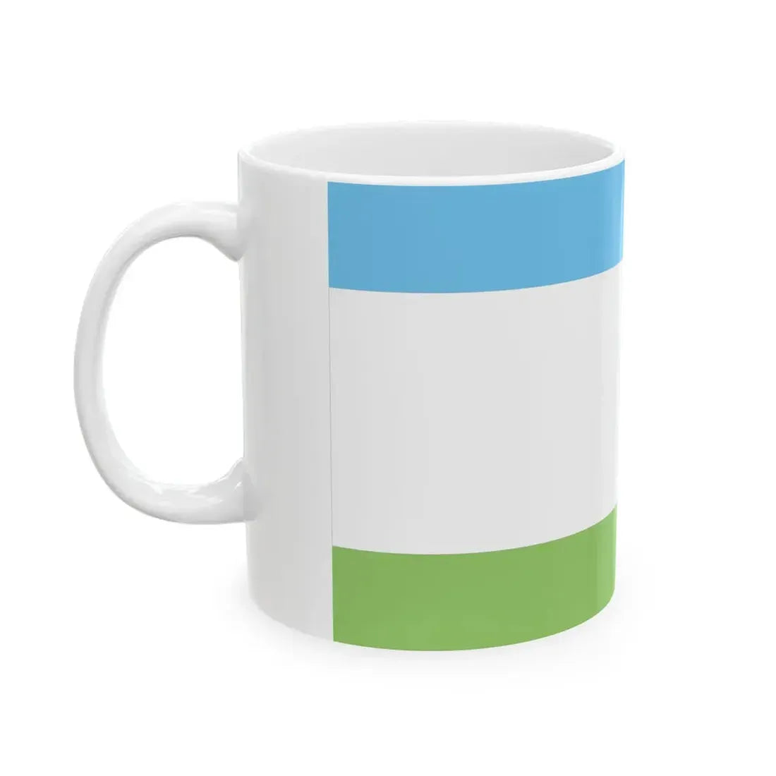 POL Krosno Odrzanskie flag (Poland) White Coffee Mug - Go Mug Yourself