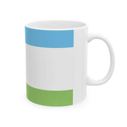 POL Krosno Odrzanskie flag (Poland) White Coffee Mug - Go Mug Yourself