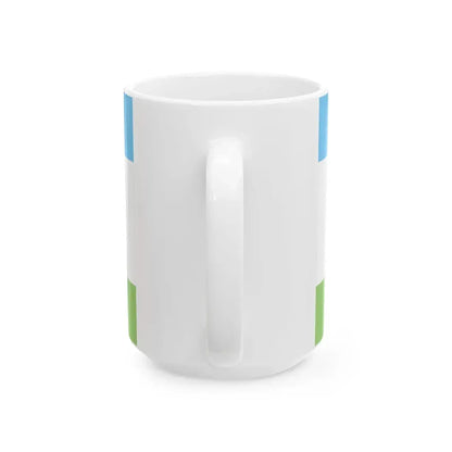 POL Krosno Odrzanskie flag (Poland) White Coffee Mug - Go Mug Yourself