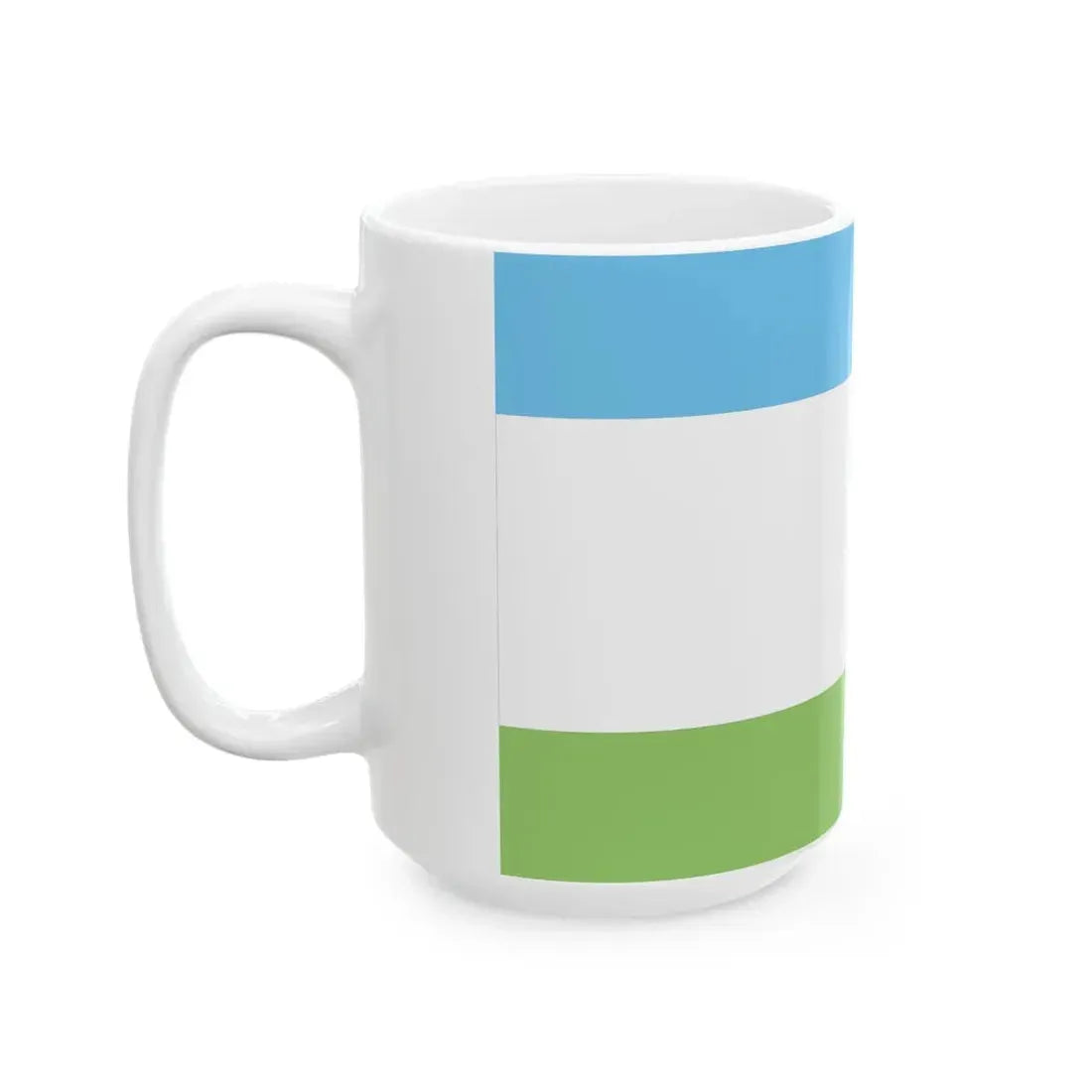 POL Krosno Odrzanskie flag (Poland) White Coffee Mug - Go Mug Yourself