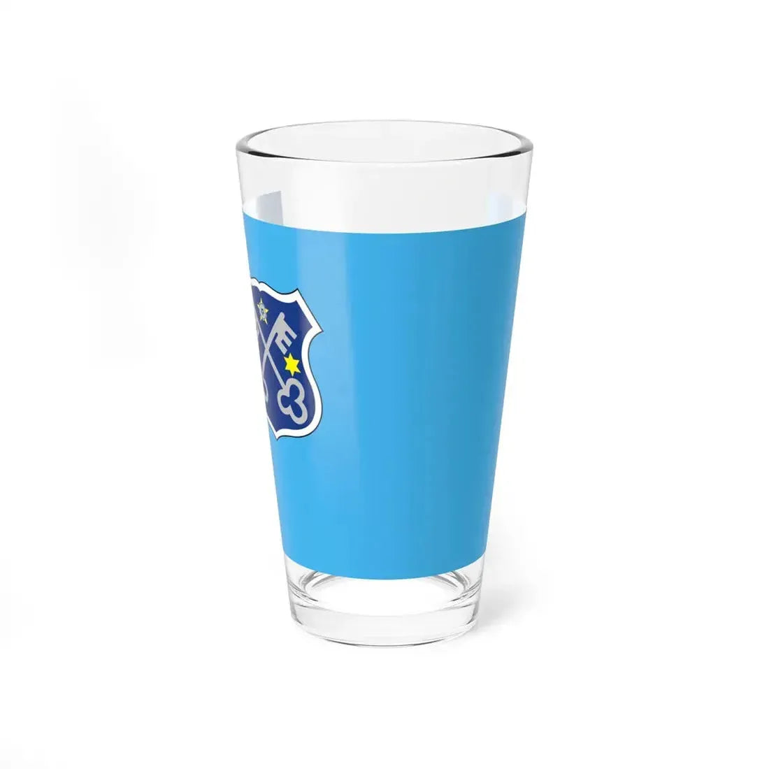 POL Krotoszyn flag (Poland) Pint Glass 16oz 16oz - Go Mug Yourself