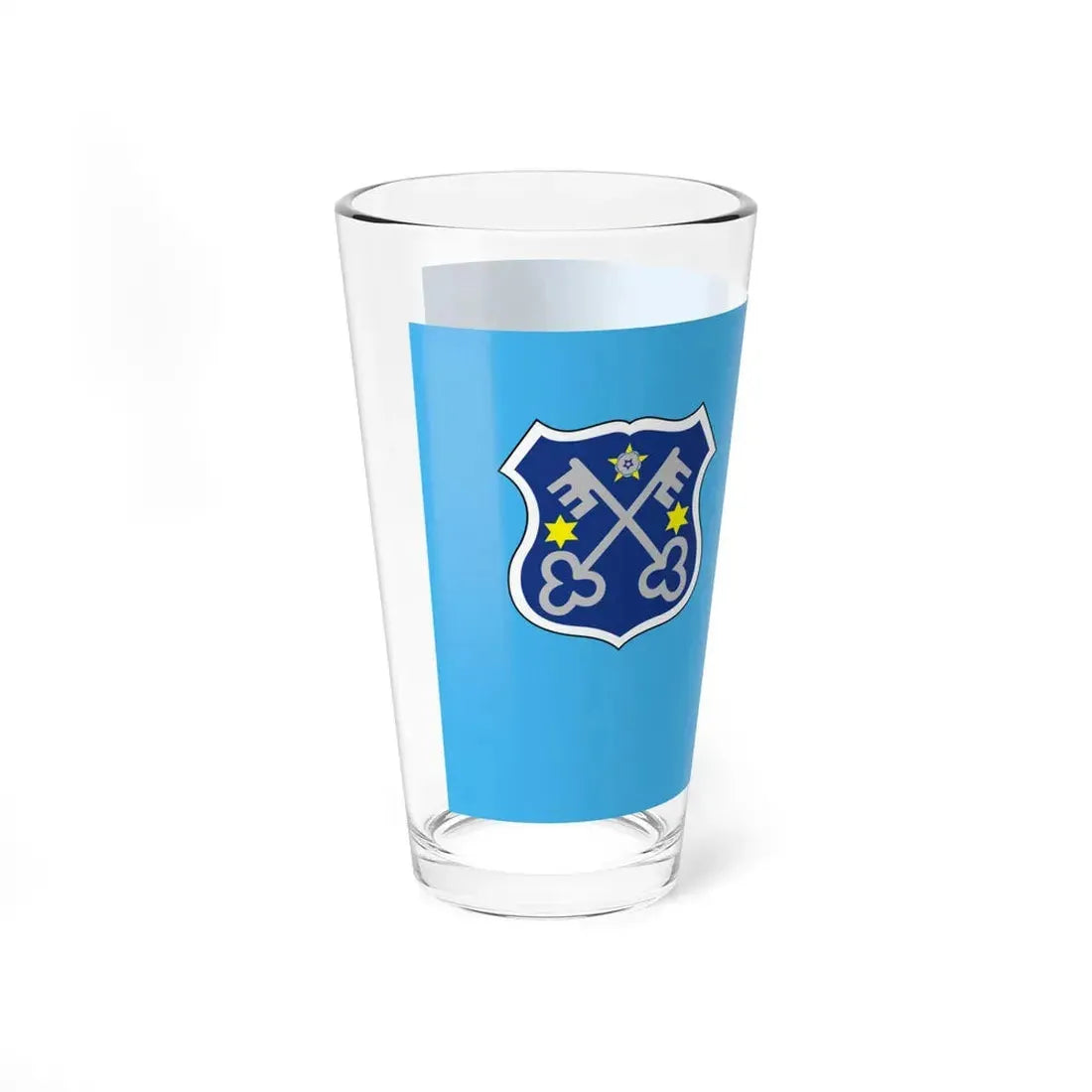 POL Krotoszyn flag (Poland) Pint Glass 16oz - Go Mug Yourself