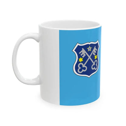 POL Krotoszyn flag (Poland) White Coffee Mug - Go Mug Yourself