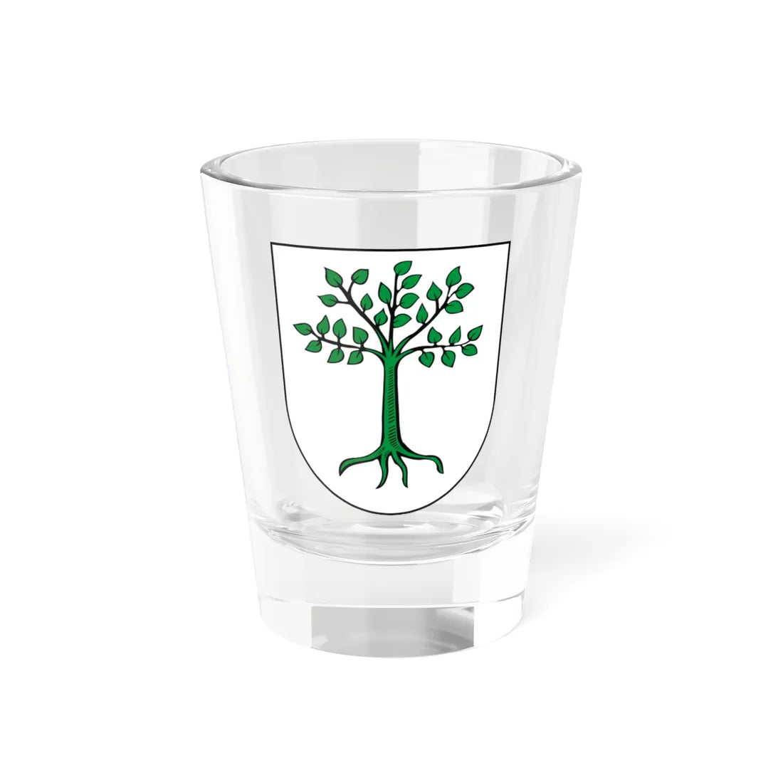 POL Kruszwica COA (Poland) (Coat of Arms) Shot Glass 1.5oz 1.5oz - Go Mug Yourself