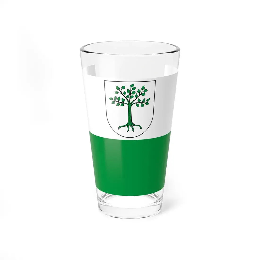 POL Kruszwica flag (Poland) Pint Glass 16oz 16oz - Go Mug Yourself