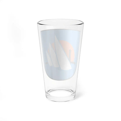 POL Krynica Morska COA (Poland) (Coat of Arms) Pint Glass 16oz - Go Mug Yourself