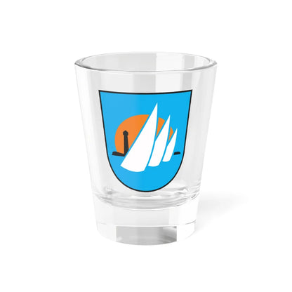POL Krynica Morska COA (Poland) (Coat of Arms) Shot Glass 1.5oz 1.5oz - Go Mug Yourself