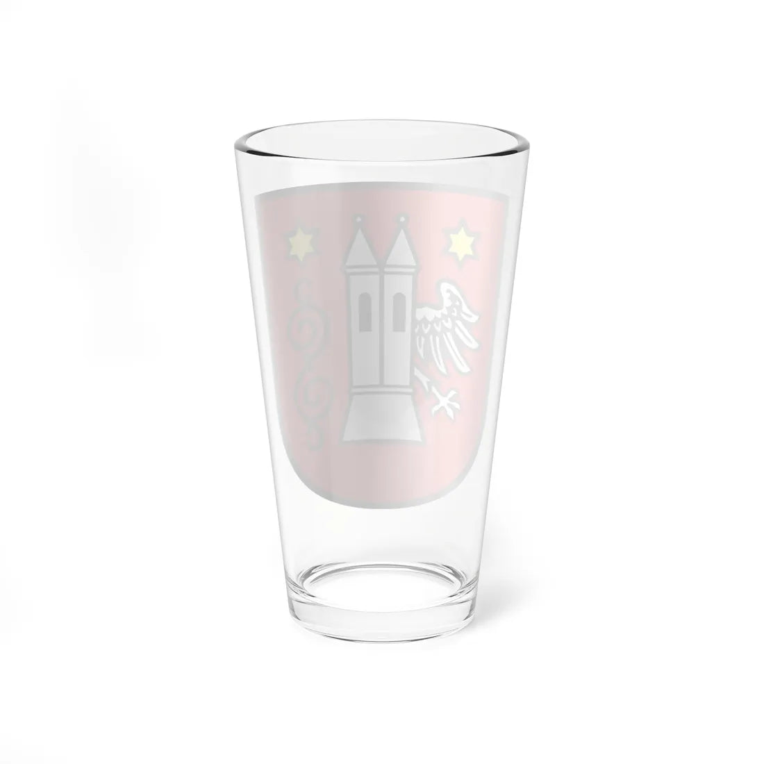 POL Krzepice COA (Poland) (Coat of Arms) Pint Glass 16oz - Go Mug Yourself