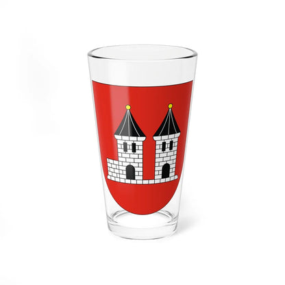 POL Książ Wielkopolski COA (Poland) (Coat of Arms) Pint Glass 16oz 16oz - Go Mug Yourself