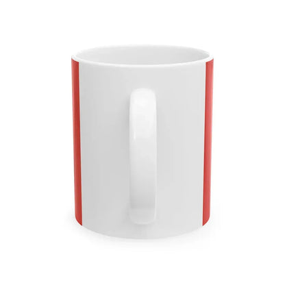 POL Ksiaz Wielkopolski flag (Poland) White Coffee Mug - Go Mug Yourself