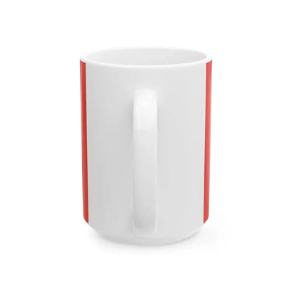 POL Ksiaz Wielkopolski flag (Poland) White Coffee Mug - Go Mug Yourself