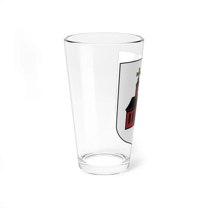 POL Kurzelów COA (Poland) (Coat of Arms) Pint Glass 16oz - Go Mug Yourself