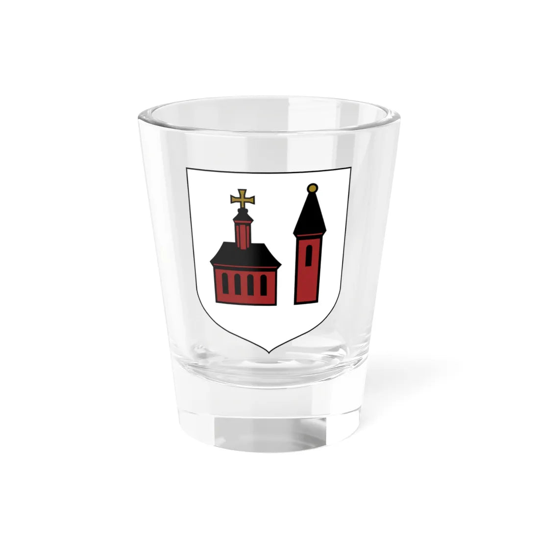 POL Kurzelów COA (Poland) (Coat of Arms) Shot Glass 1.5oz 1.5oz - Go Mug Yourself