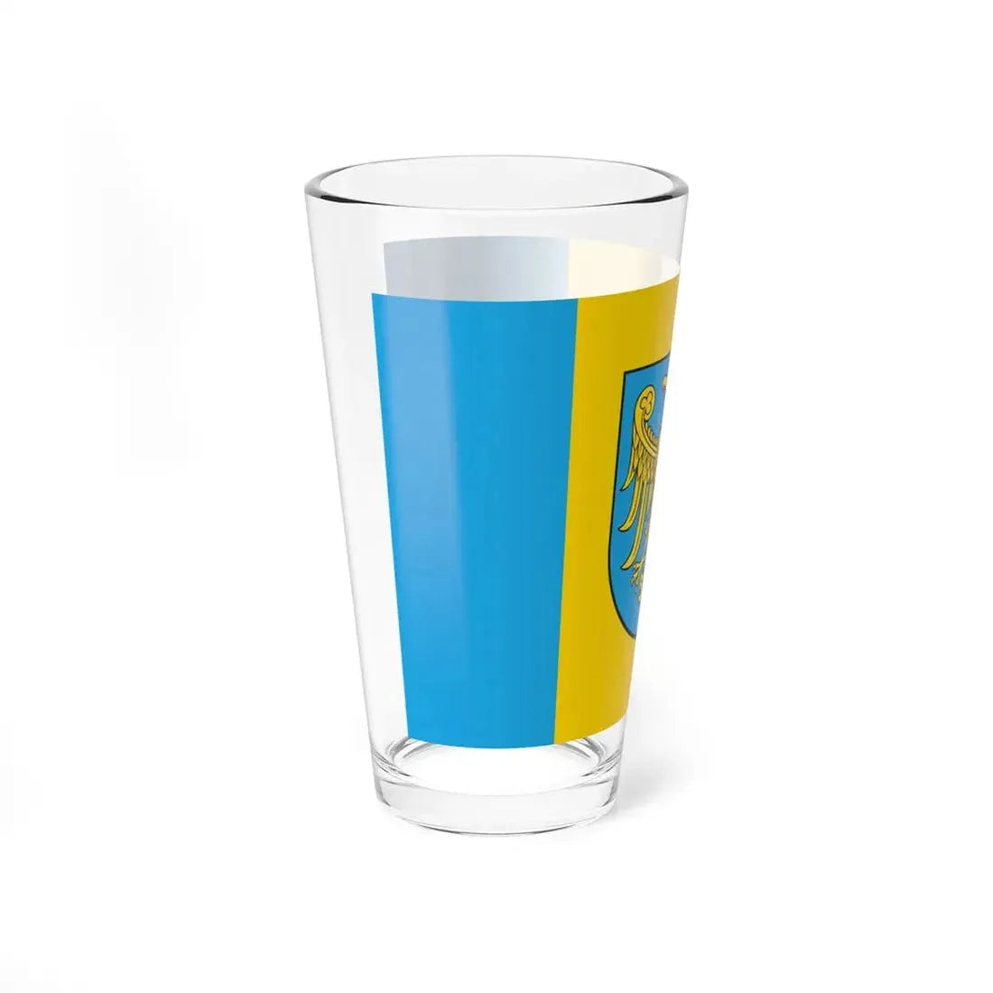 POL Kuznia Raciborska flag (Poland) Pint Glass 16oz - Go Mug Yourself