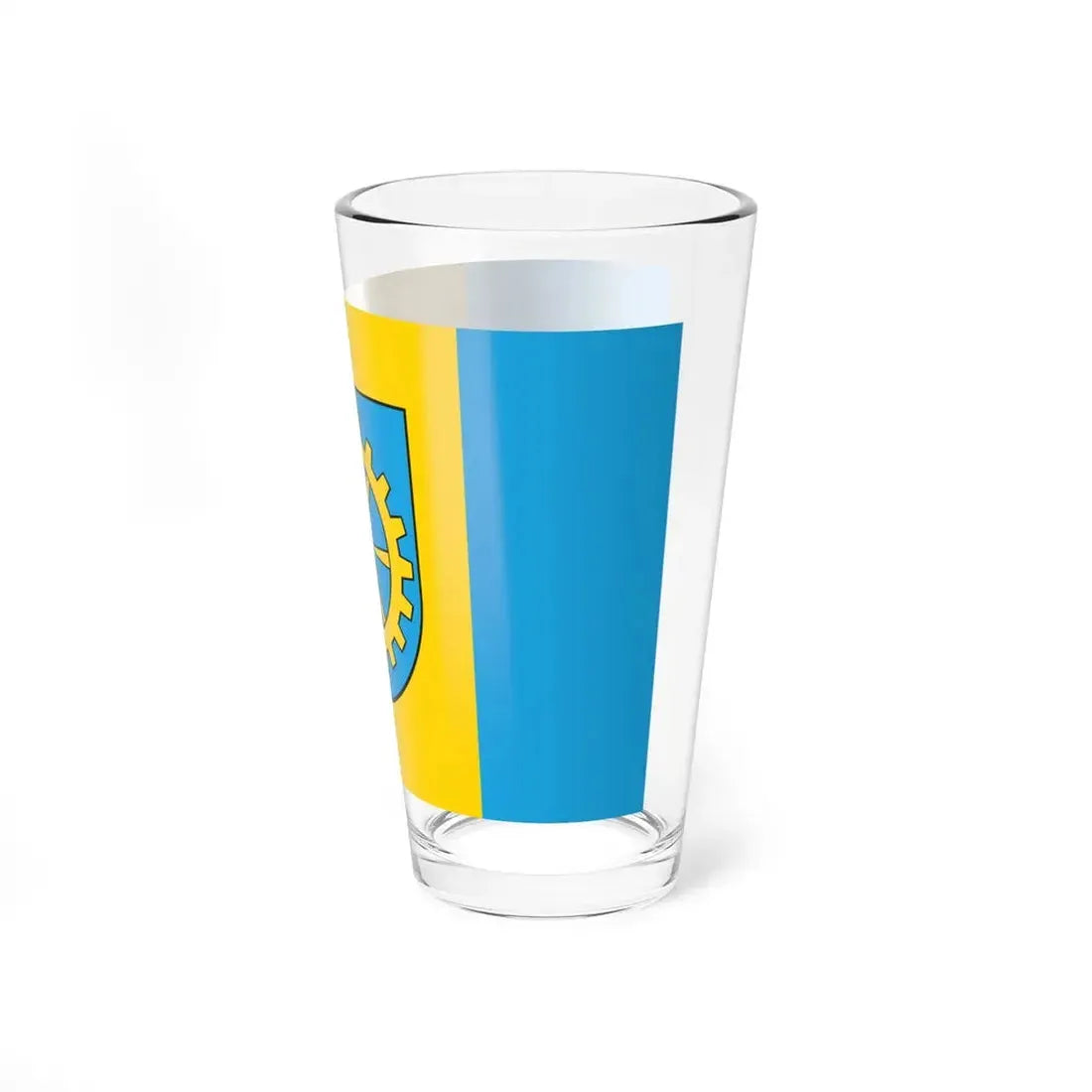 POL Kuznia Raciborska flag (Poland) Pint Glass 16oz - Go Mug Yourself