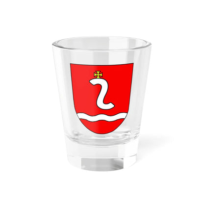 POL Kwilcz COA (Poland) (Coat of Arms) Shot Glass 1.5oz 1.5oz - Go Mug Yourself