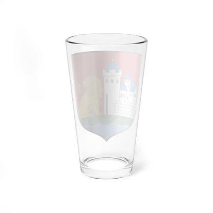 POL Lębork COA (Poland) (Coat of Arms) Pint Glass 16oz - Go Mug Yourself
