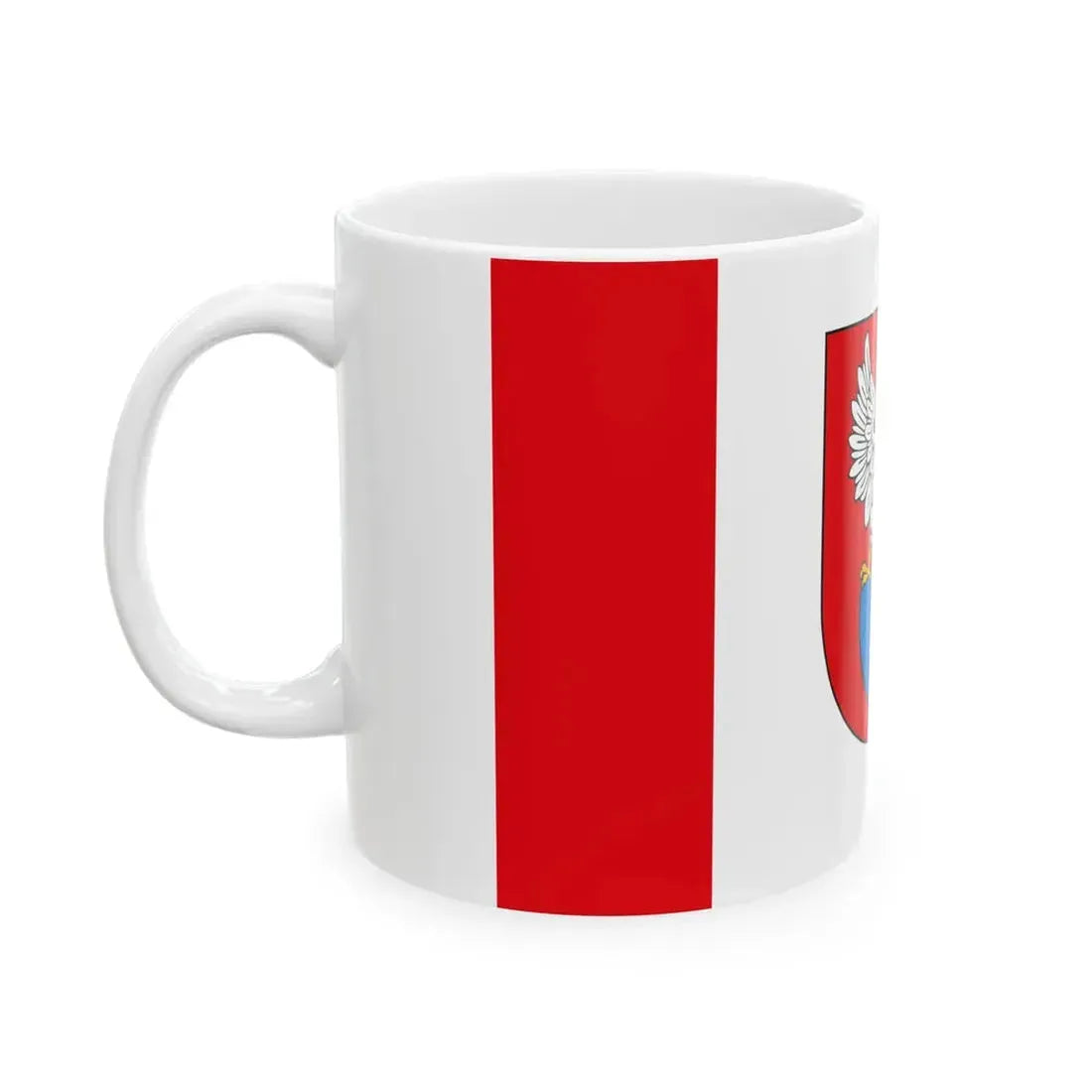 POL Legionowo flag (Poland) White Coffee Mug - Go Mug Yourself