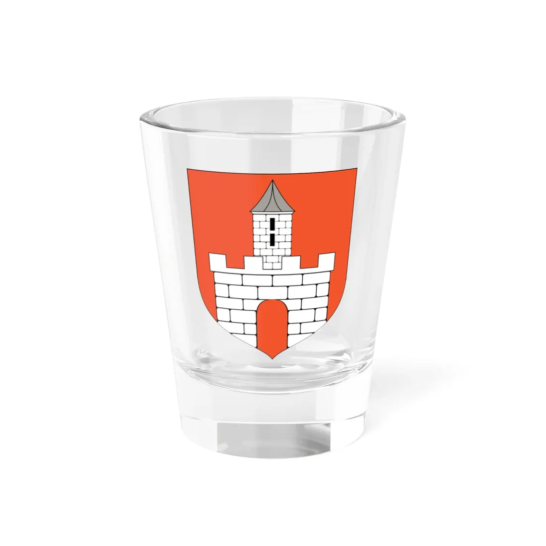 POL Lelów COA (Poland) (Coat of Arms) Shot Glass 1.5oz 1.5oz - Go Mug Yourself