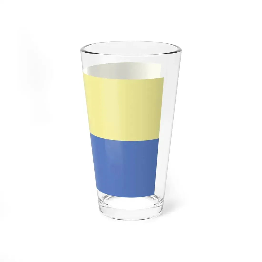 POL Lesnica flag (Poland) Pint Glass 16oz - Go Mug Yourself