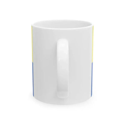 POL Lesnica flag (Poland) White Coffee Mug - Go Mug Yourself