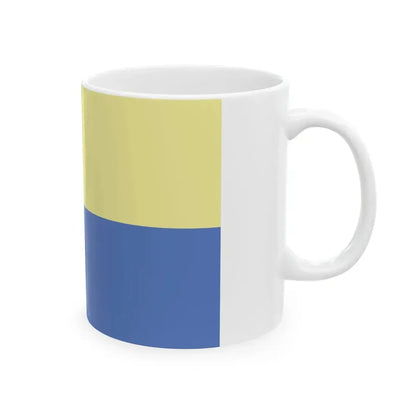 POL Lesnica flag (Poland) White Coffee Mug - Go Mug Yourself