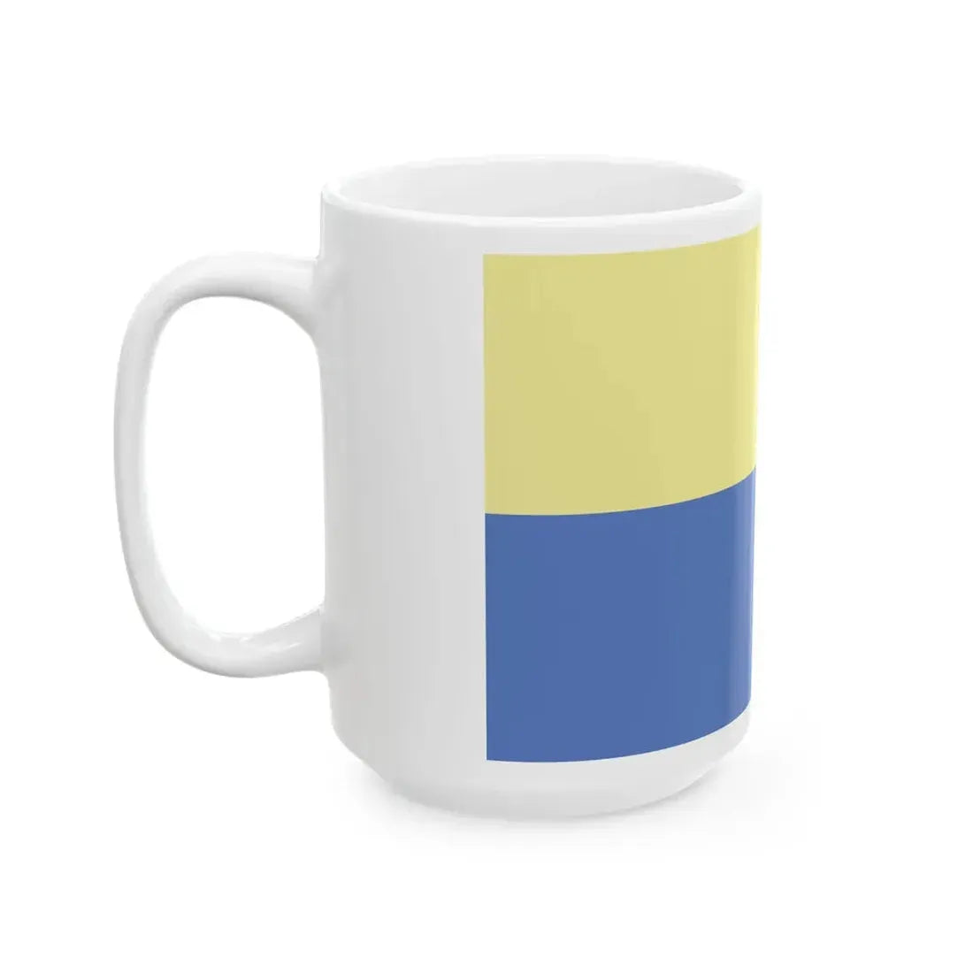 POL Lesnica flag (Poland) White Coffee Mug - Go Mug Yourself