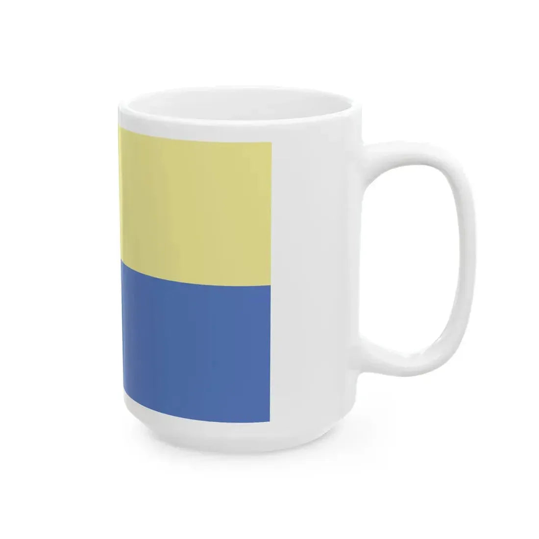 POL Lesnica flag (Poland) White Coffee Mug - Go Mug Yourself