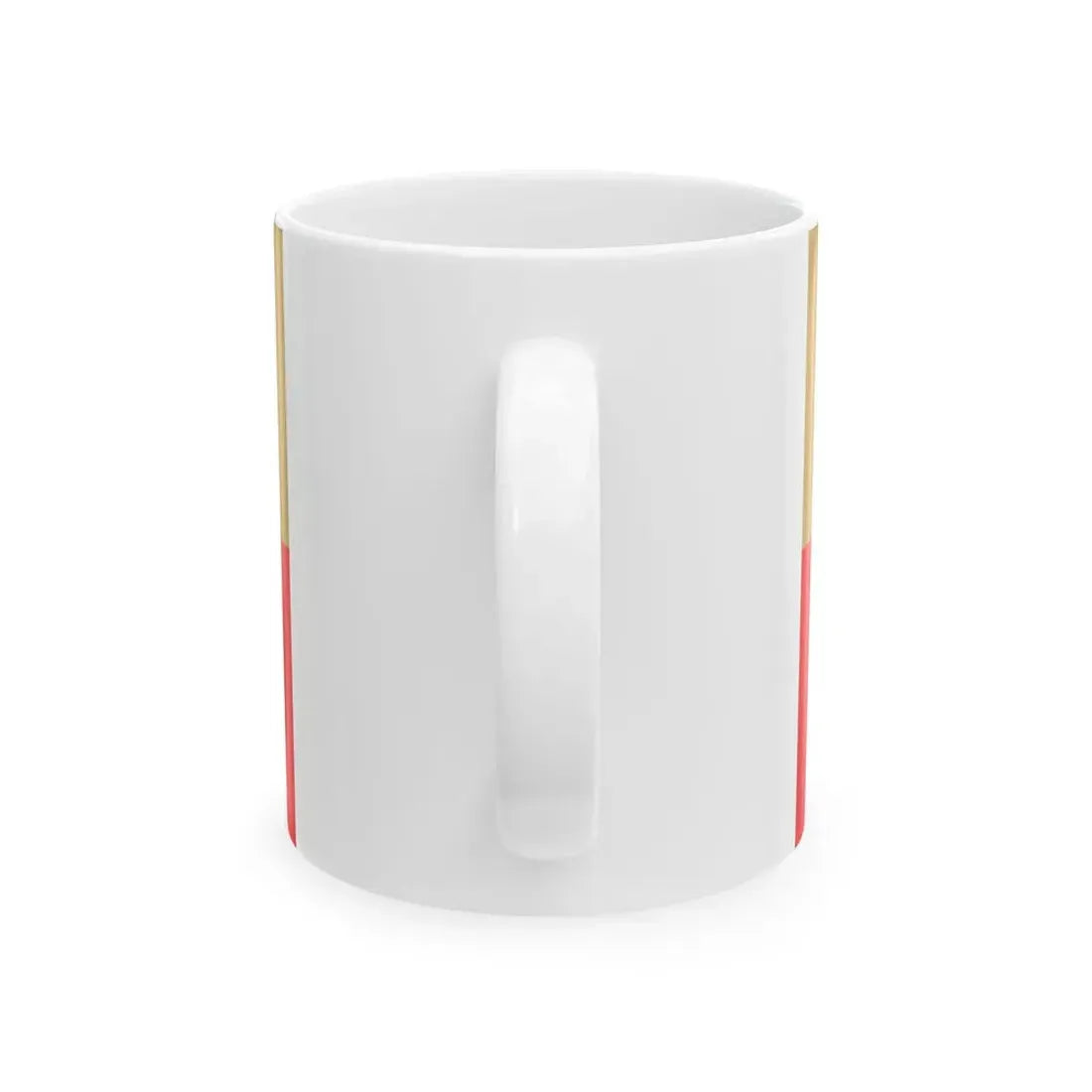 POL Leszno flag with arms (Poland) White Coffee Mug - Go Mug Yourself