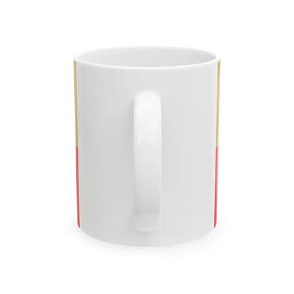 POL Leszno flag with arms (Poland) White Coffee Mug - Go Mug Yourself