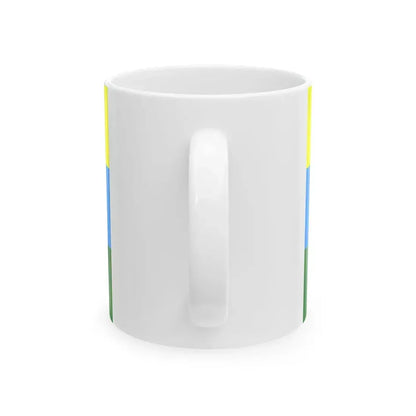 POL Lewin Brzeski flag (Poland) White Coffee Mug - Go Mug Yourself