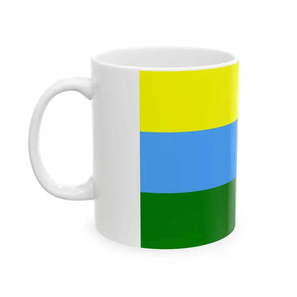 POL Lewin Brzeski flag (Poland) White Coffee Mug - Go Mug Yourself