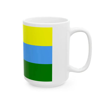 POL Lewin Brzeski flag (Poland) White Coffee Mug - Go Mug Yourself