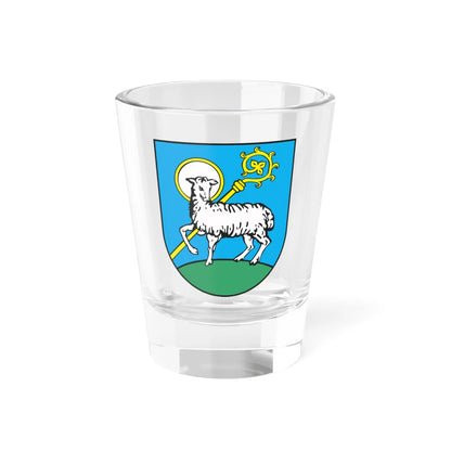 POL Lidzbark Warmiński COA (Poland) (Coat of Arms) Shot Glass 1.5oz 1.5oz - Go Mug Yourself