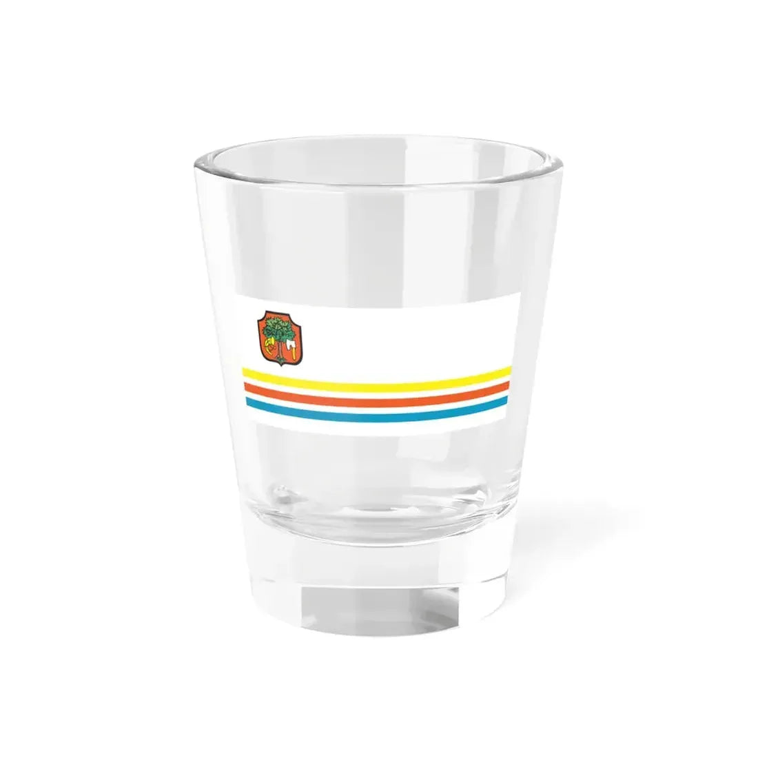 POL Limanowa FLAG (Poland) Shot Glass 1.5oz 1.5oz - Go Mug Yourself
