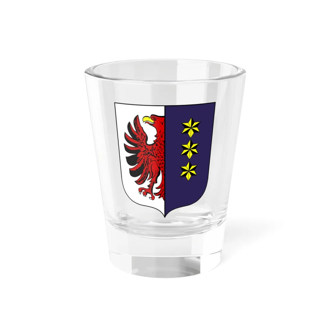 POL Lipiany COA alt (Poland) (Coat of Arms) Shot Glass 1.5oz 1.5oz - Go Mug Yourself