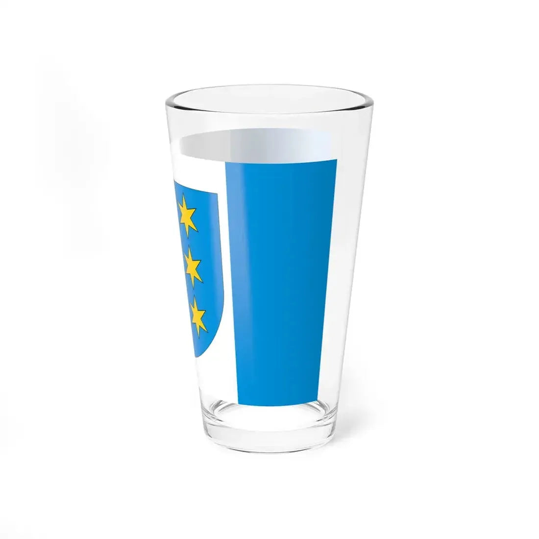 POL Lipiany flag (Poland) Pint Glass 16oz - Go Mug Yourself