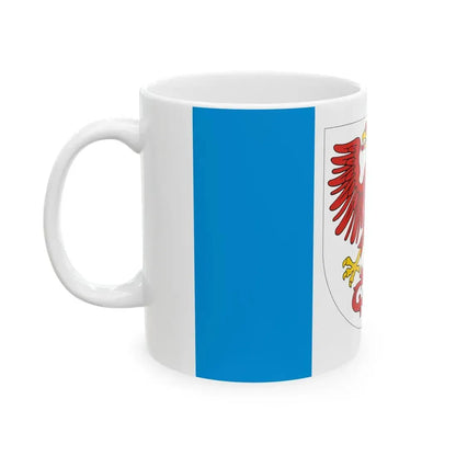 POL Lipiany flag (Poland) White Coffee Mug - Go Mug Yourself